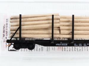 N Scale Micro-Trains 11500062 Hammermill Paper Company 65' 100-Ton Log Car RTR