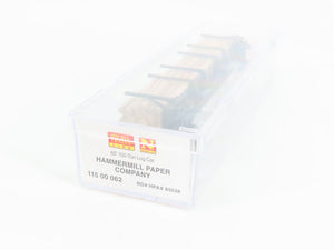 N Scale Micro-Trains 11500062 Hammermill Paper Company 65' 100-Ton Log Car RTR