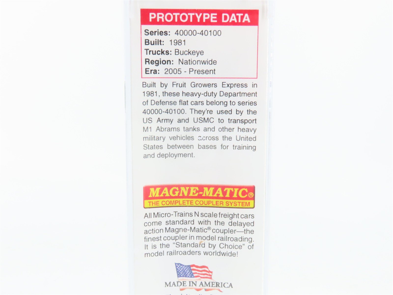 N Scale Micro-Trains 13752010 DODX Department of Defense 68' Flat Car 2-Pack RTR