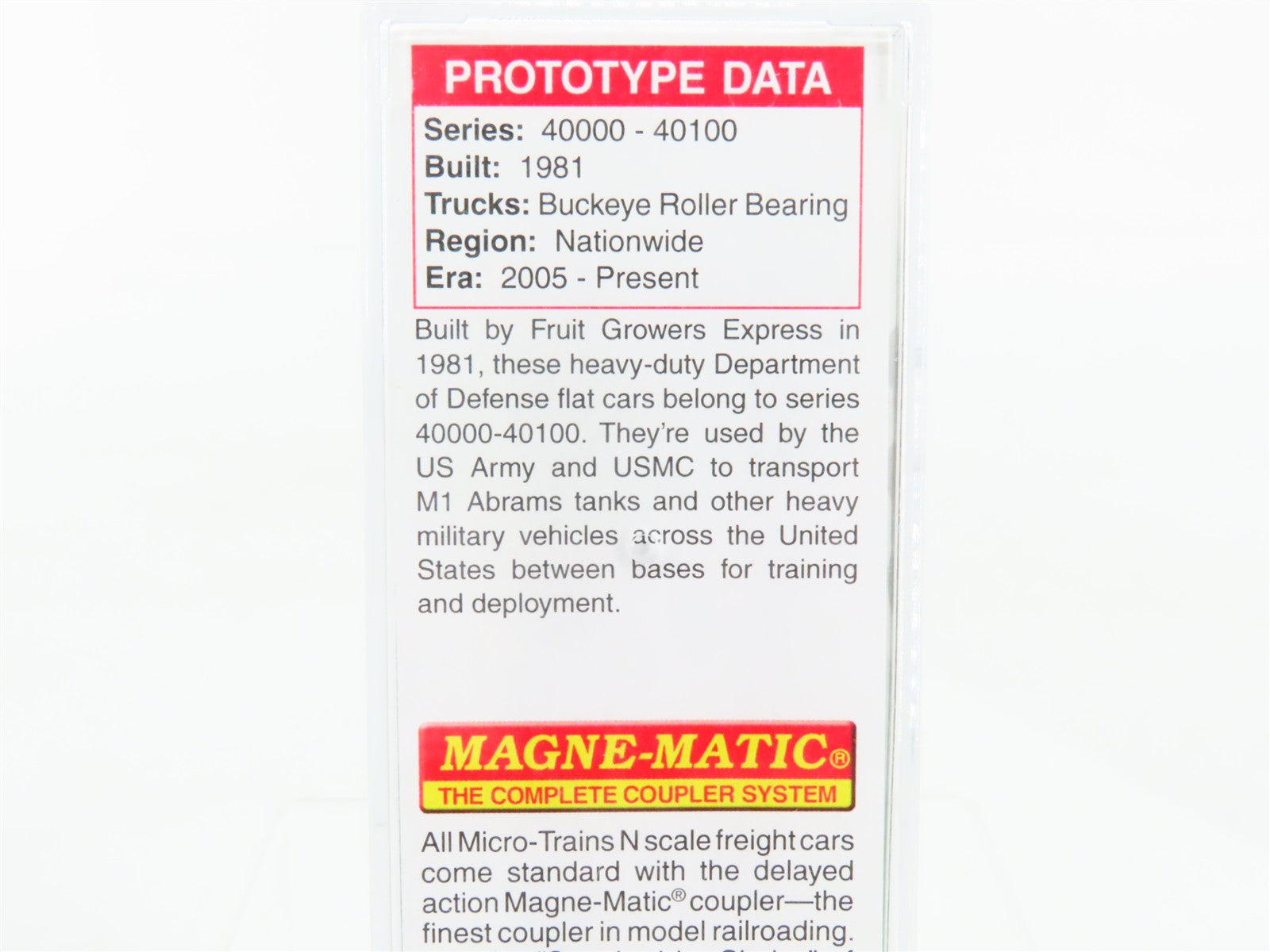 N Scale Micro-Trains 13751012 DODX Department of Defense 68' Flat Car 2-Pack RTR