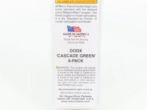 N Scale Micro-Trains 13751012 DODX Department of Defense 68' Flat Car 2-Pack RTR