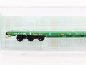 N Scale Micro-Trains 13751013 DODX Department of Defense 68' Flat Car  RTR