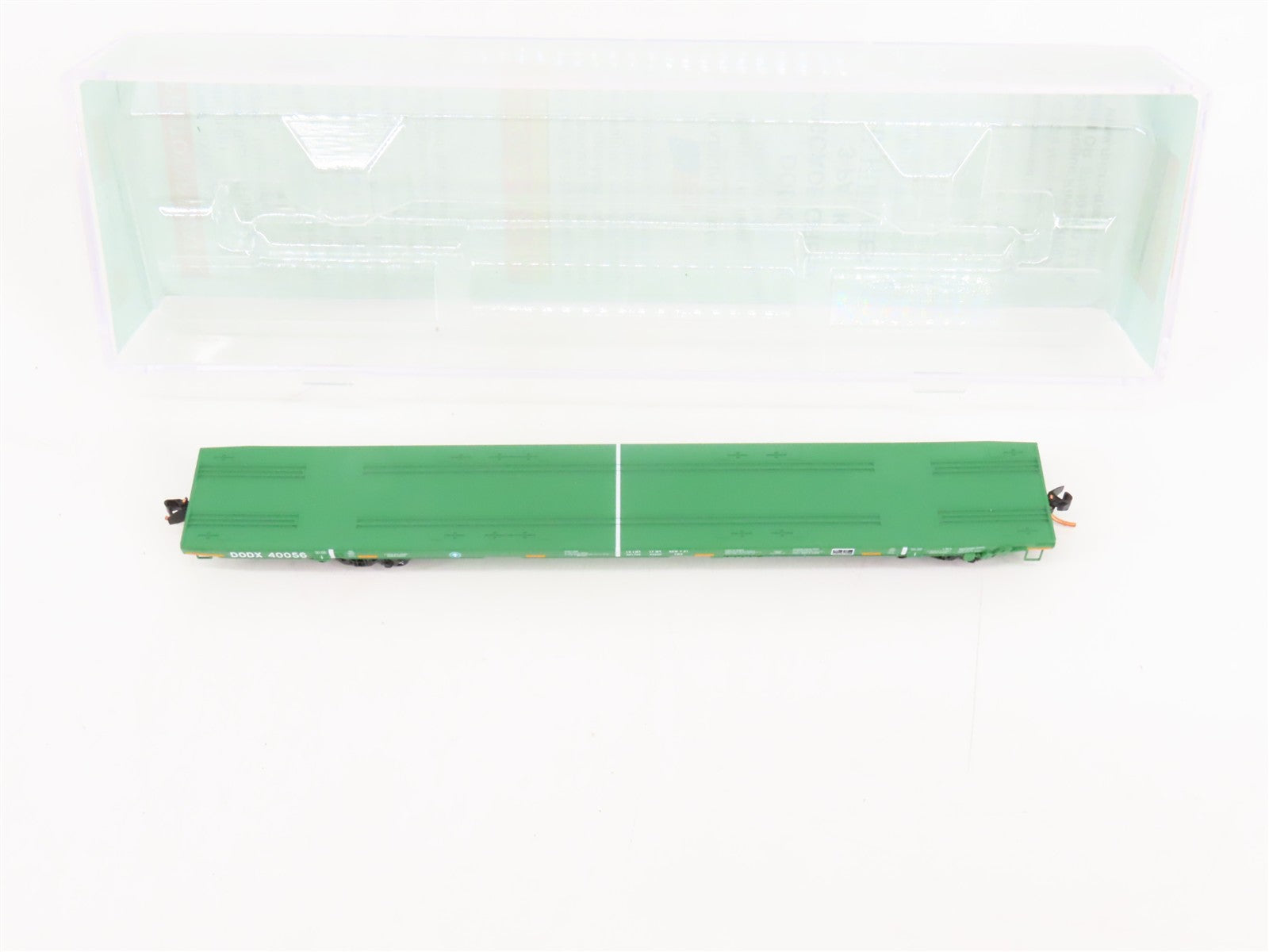 N Scale Micro-Trains 13752013 DODX Department of Defense 68' Flat Car  RTR
