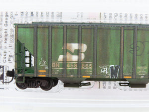 N Scale Micro-Trains 09953240 BN Burlington Northern 3-Bay Covered Hopper RTR