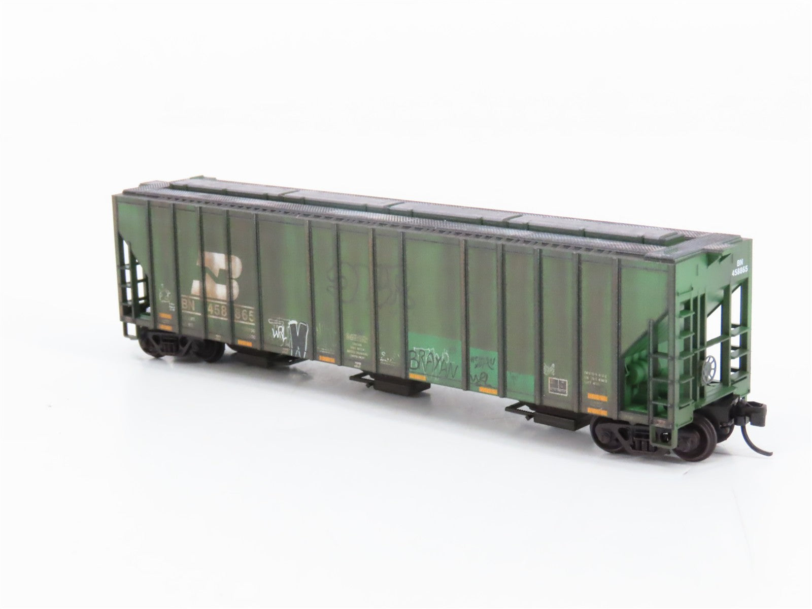 N Scale Micro-Trains 09953240 BN Burlington Northern 3-Bay Covered Hopper RTR