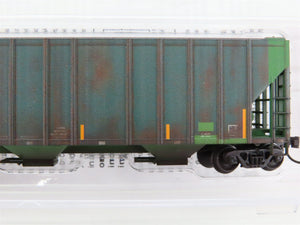 N Scale Micro-Trains 09951230 BN Burlington Northern 3-Bay Covered Hopper RTR