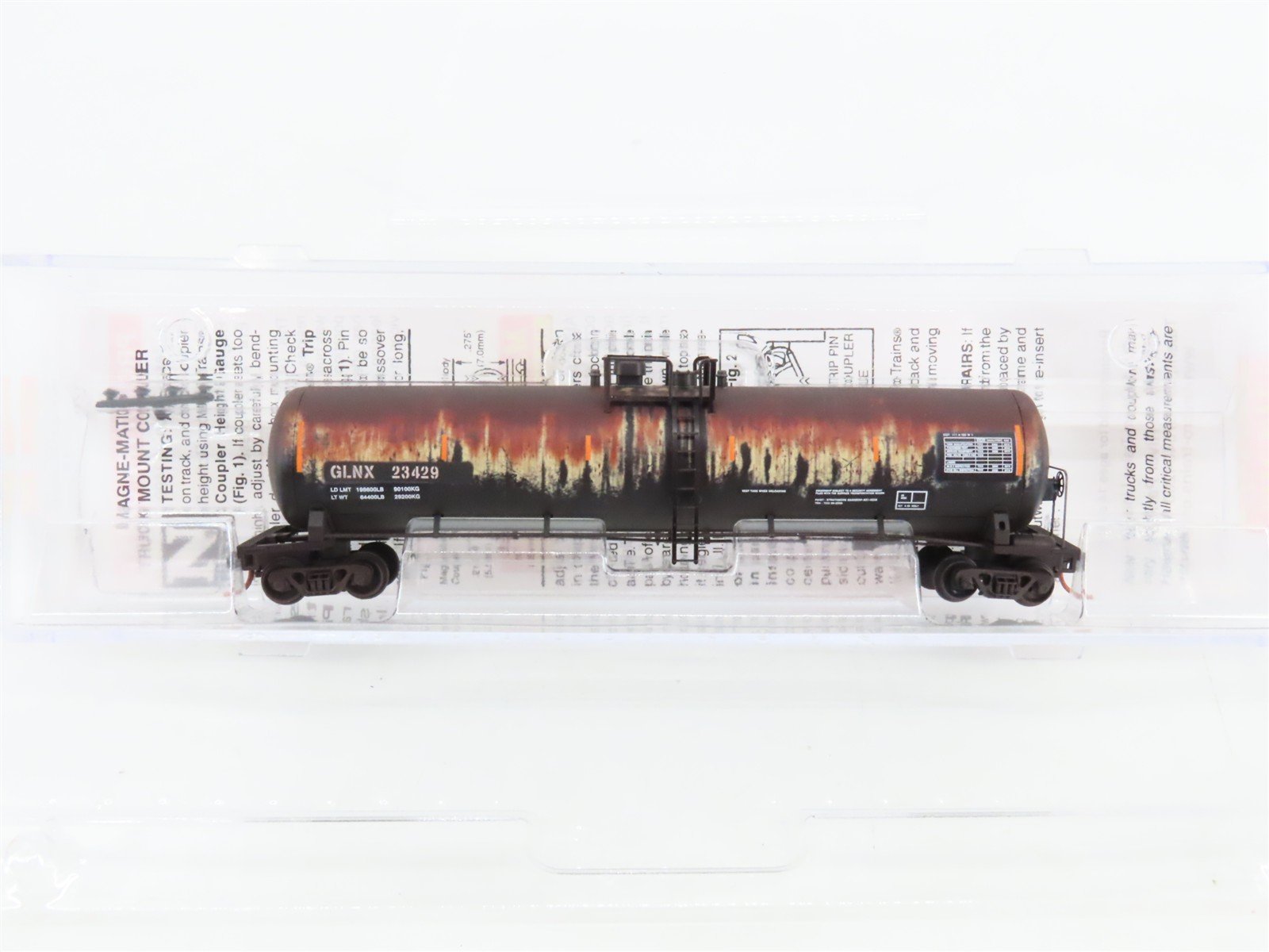 N Scale Micro-Trains 11044370 GLNX Corporation 56' General Service Tank Car RTR