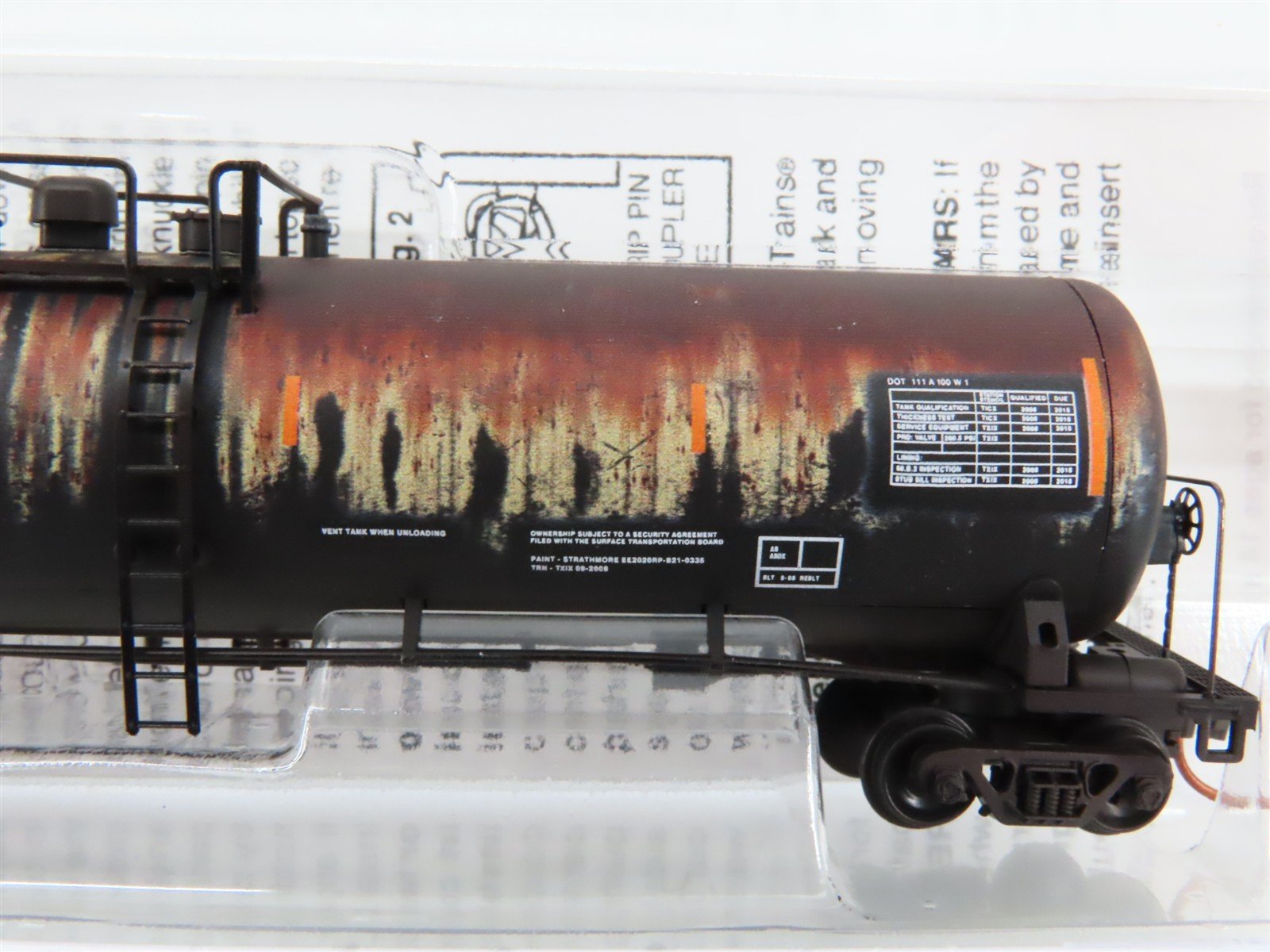 N Scale Micro-Trains 11044370 GLNX Corporation 56' General Service Tank Car RTR