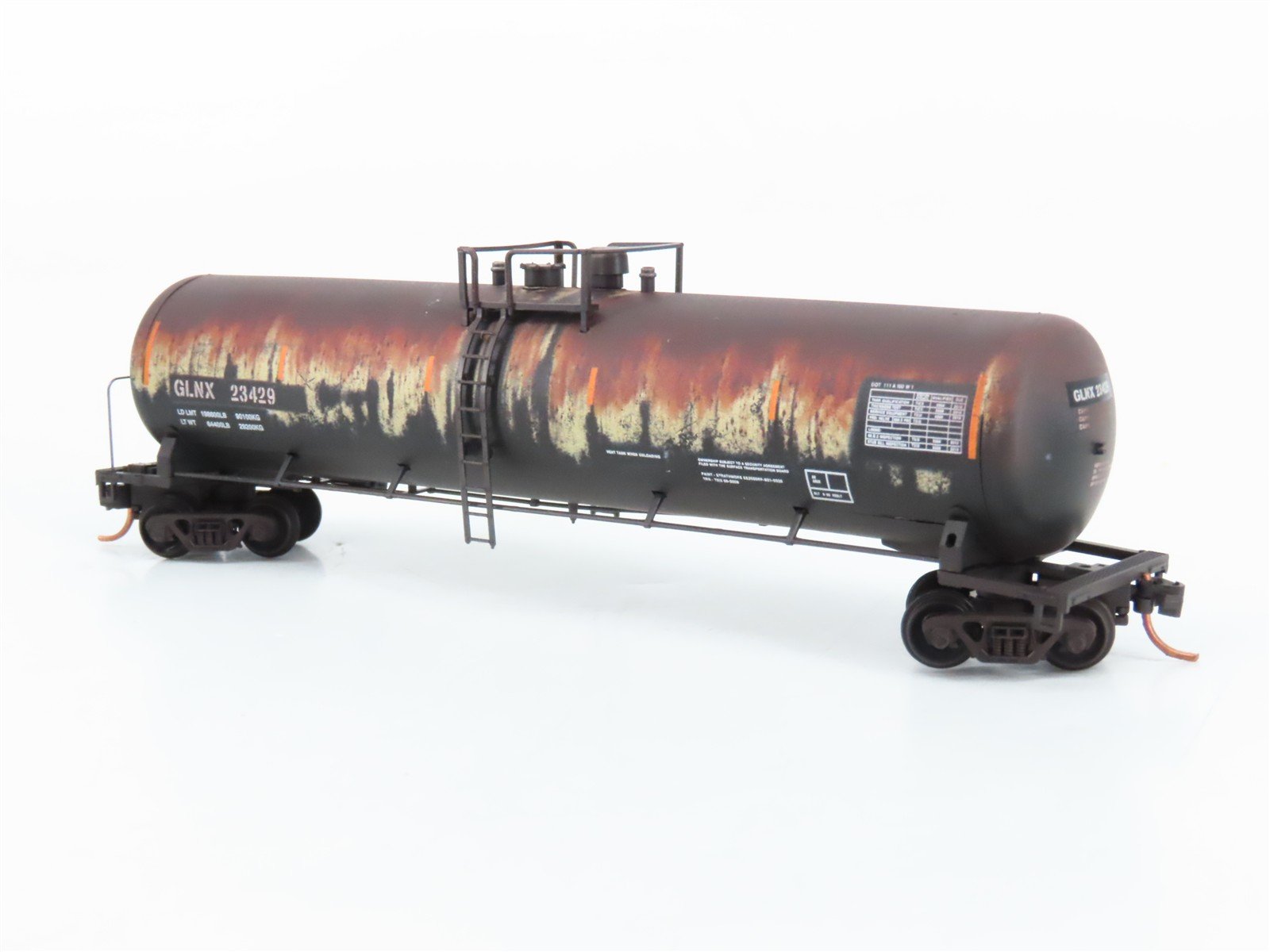 N Scale Micro-Trains 11044370 GLNX Corporation 56' General Service Tank Car RTR