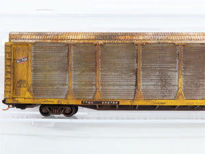 N Scale Micro-Trains 11100230 Chicago & North Western 89' Auto Carrier RTR