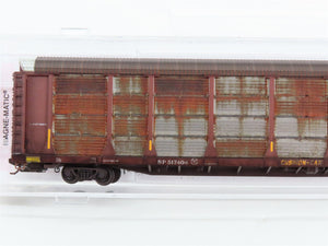N Scale Micro-Trains 11144310 SP Southern Pacific 89' Auto Carrier 517404 RTR
