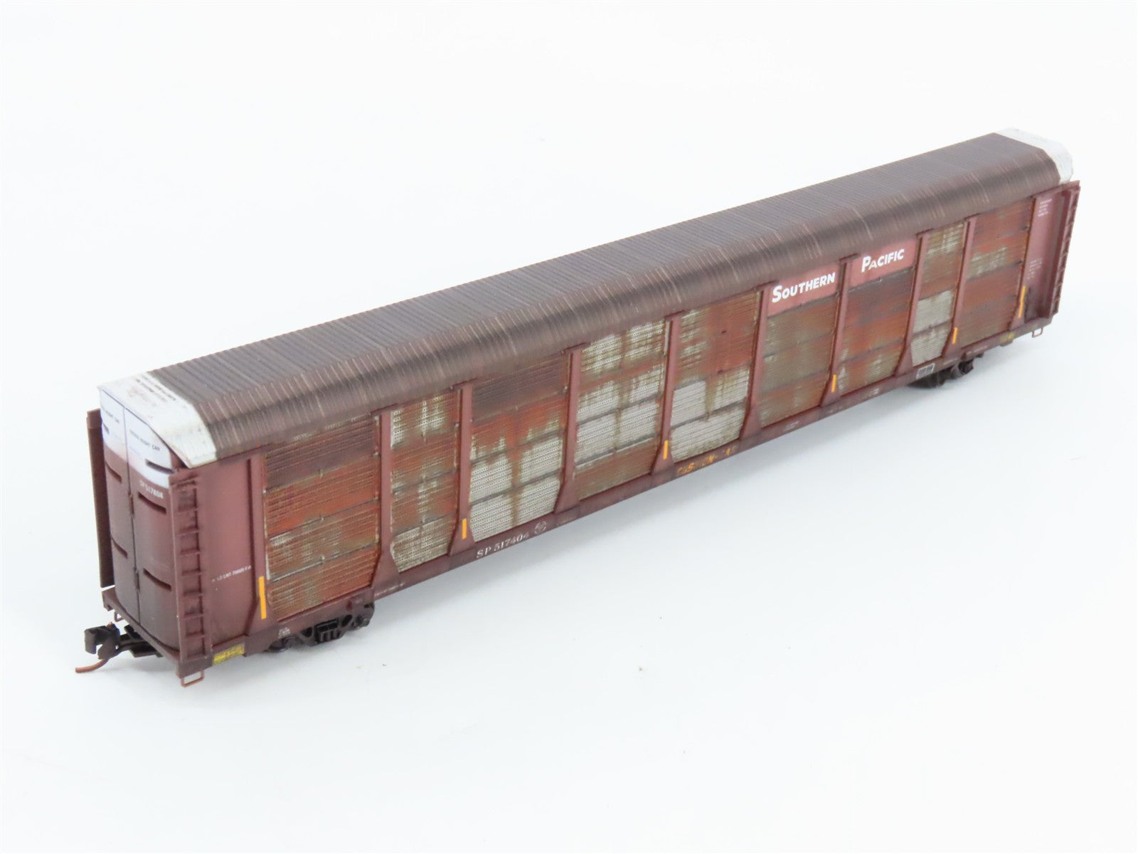 N Scale Micro-Trains 11144310 SP Southern Pacific 89' Auto Carrier 517404 RTR
