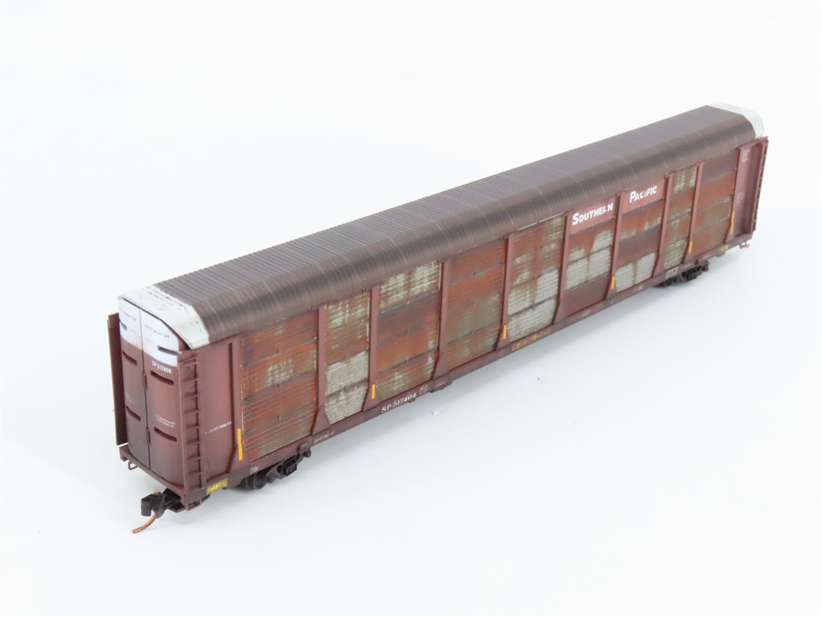 N Scale Micro-Trains 11144310 SP Southern Pacific 89' Auto Carrier 517404 RTR