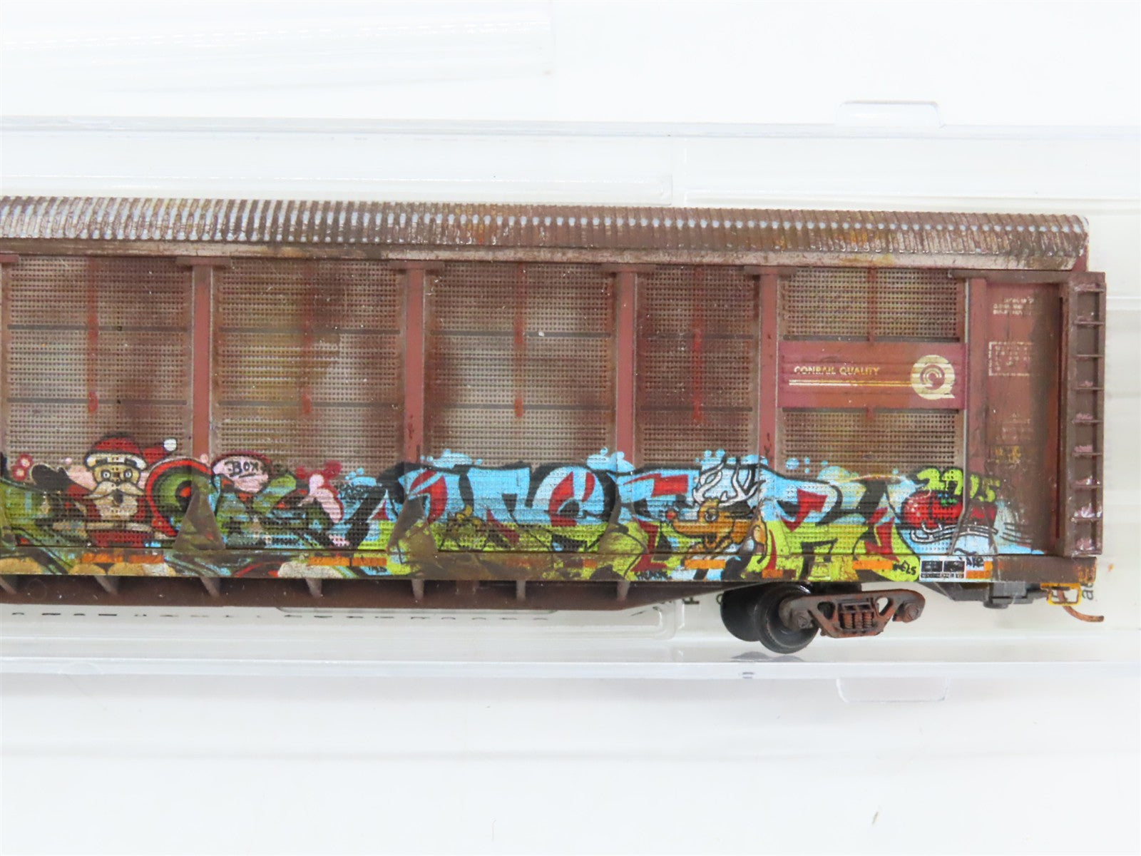 N Scale Micro-Trains 11144250 TTGX Conrail 89' Auto Carrier 159911 RTR