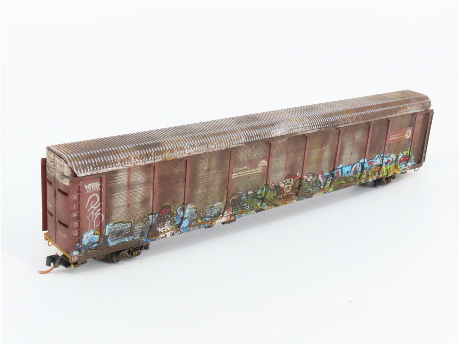 N Scale Micro-Trains 11144250 TTGX Conrail 89' Auto Carrier 159911 RTR
