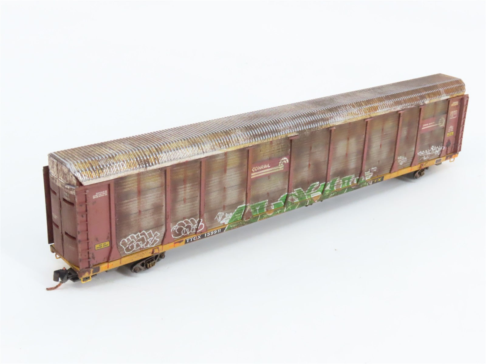 N Scale Micro-Trains 11144250 TTGX Conrail 89' Auto Carrier 159911 RTR