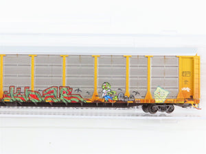 N Scale Micro-Trains 11144120 Ferromex 89' Tri-Level Closed Auto Carrier RTR