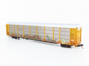 N Scale Micro-Trains 11144120 Ferromex 89' Tri-Level Closed Auto Carrier RTR