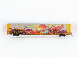 N Scale Micro-Trains 11144360 NS Norfolk Southern 89' Auto Carrier 996637 RTR