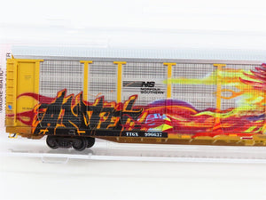 N Scale Micro-Trains 11144360 NS Norfolk Southern 89' Auto Carrier 996637 RTR