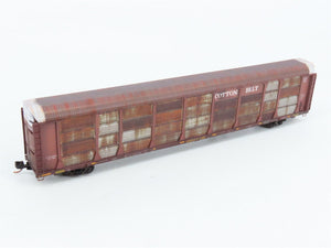 N Scale Micro-Trains 11144320 Cotton Belt 89' Tri-Level Closed Auto Carrier RTR