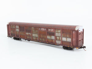 N Scale Micro-Trains 11144320 Cotton Belt 89' Tri-Level Closed Auto Carrier RTR