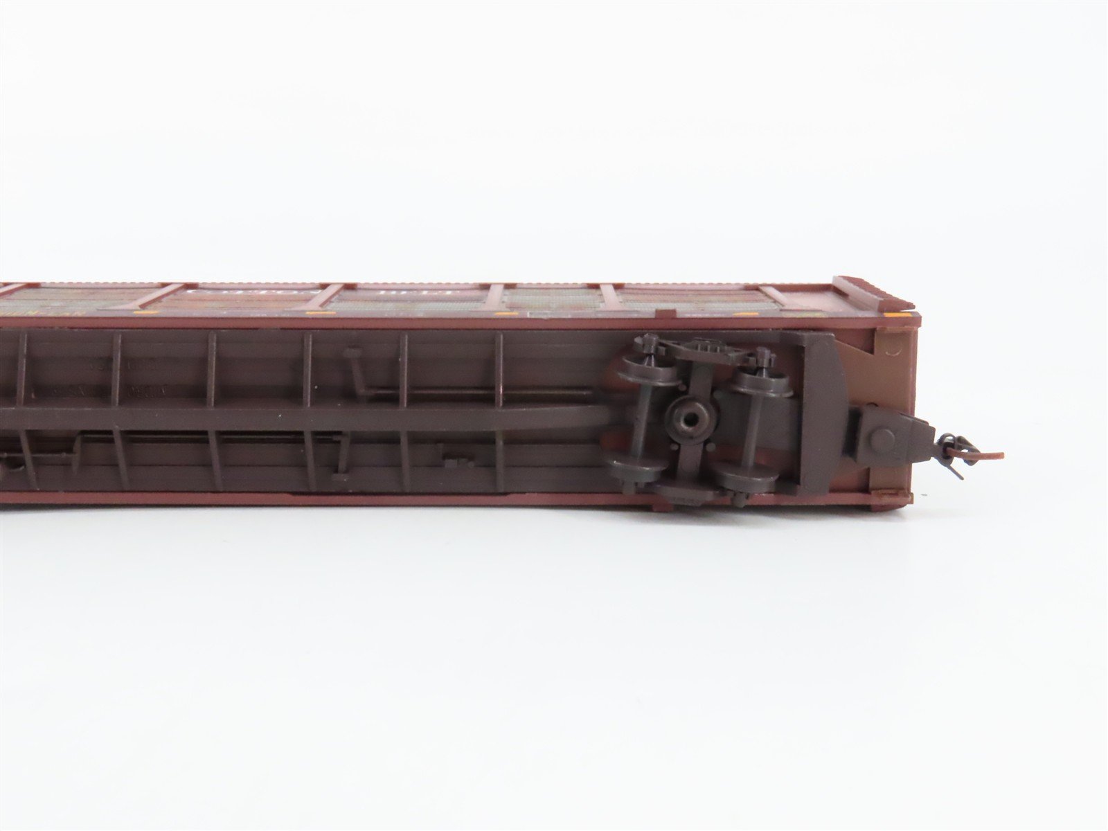 N Scale Micro-Trains 11144320 Cotton Belt 89' Tri-Level Closed Auto Carrier RTR