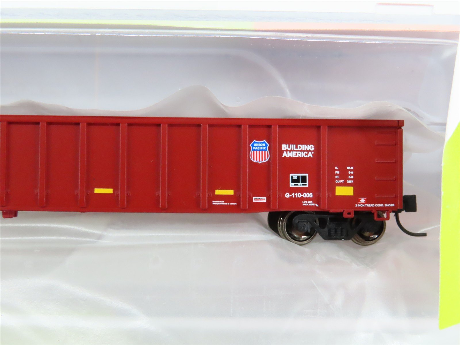 N Scale ExactRail EN-51112-1 UP Union Pacific 65' Thrall 3564 Gondola 96104 RTR