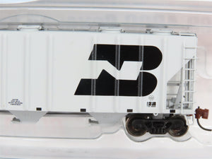 N Scale BLMA Models 11019 Burlington Northern PS-4000 3-Bay Covered Hopper RTR