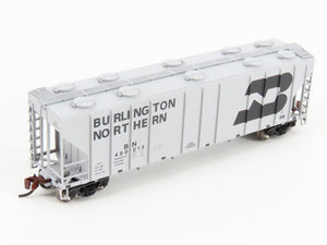 N Scale BLMA Models 11019 Burlington Northern PS-4000 3-Bay Covered Hopper RTR