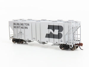 N Scale BLMA Models 11019 Burlington Northern PS-4000 3-Bay Covered Hopper RTR