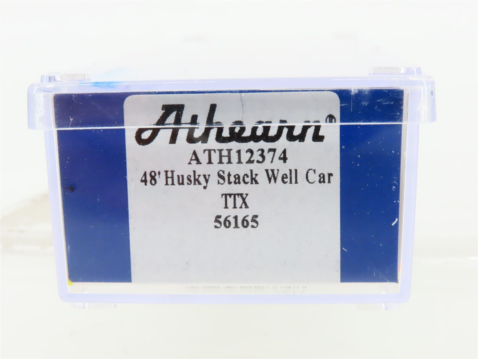 N Scale Athearn ATH12374 DTTX TTX 48' Husky Stack Well Car #56165
