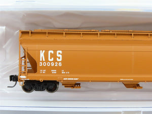 N Scale Athearn ATH6948 KCS Kansas City Southern 3-Bay Covered Hopper #300926