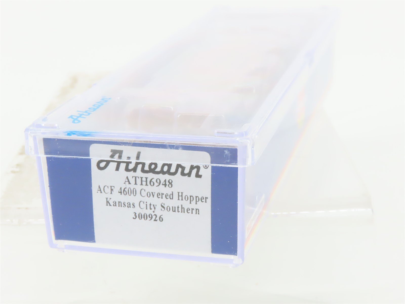 N Scale Athearn ATH6948 KCS Kansas City Southern 3-Bay Covered Hopper #300926