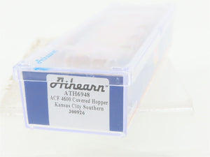 N Scale Athearn ATH6948 KCS Kansas City Southern 3-Bay Covered Hopper #300926