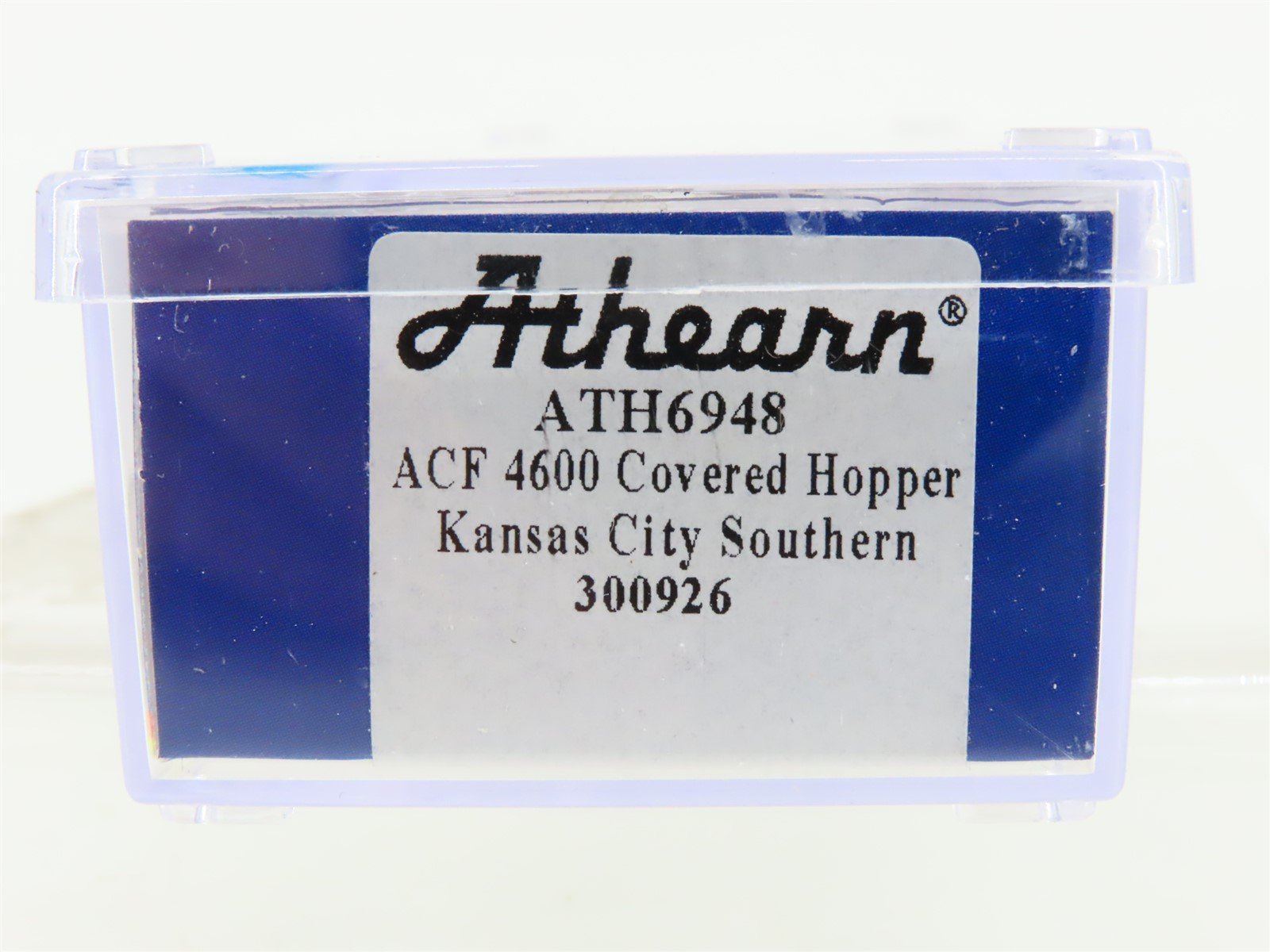 N Scale Athearn ATH6948 KCS Kansas City Southern 3-Bay Covered Hopper #300926