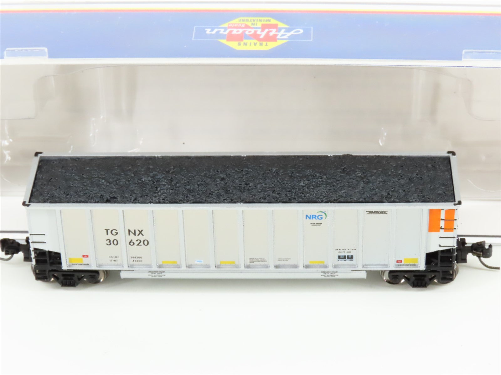 N Athearn ATH24959 TGNX Texas Genco II/NRG Bethgon Coalporter Gondola #30620