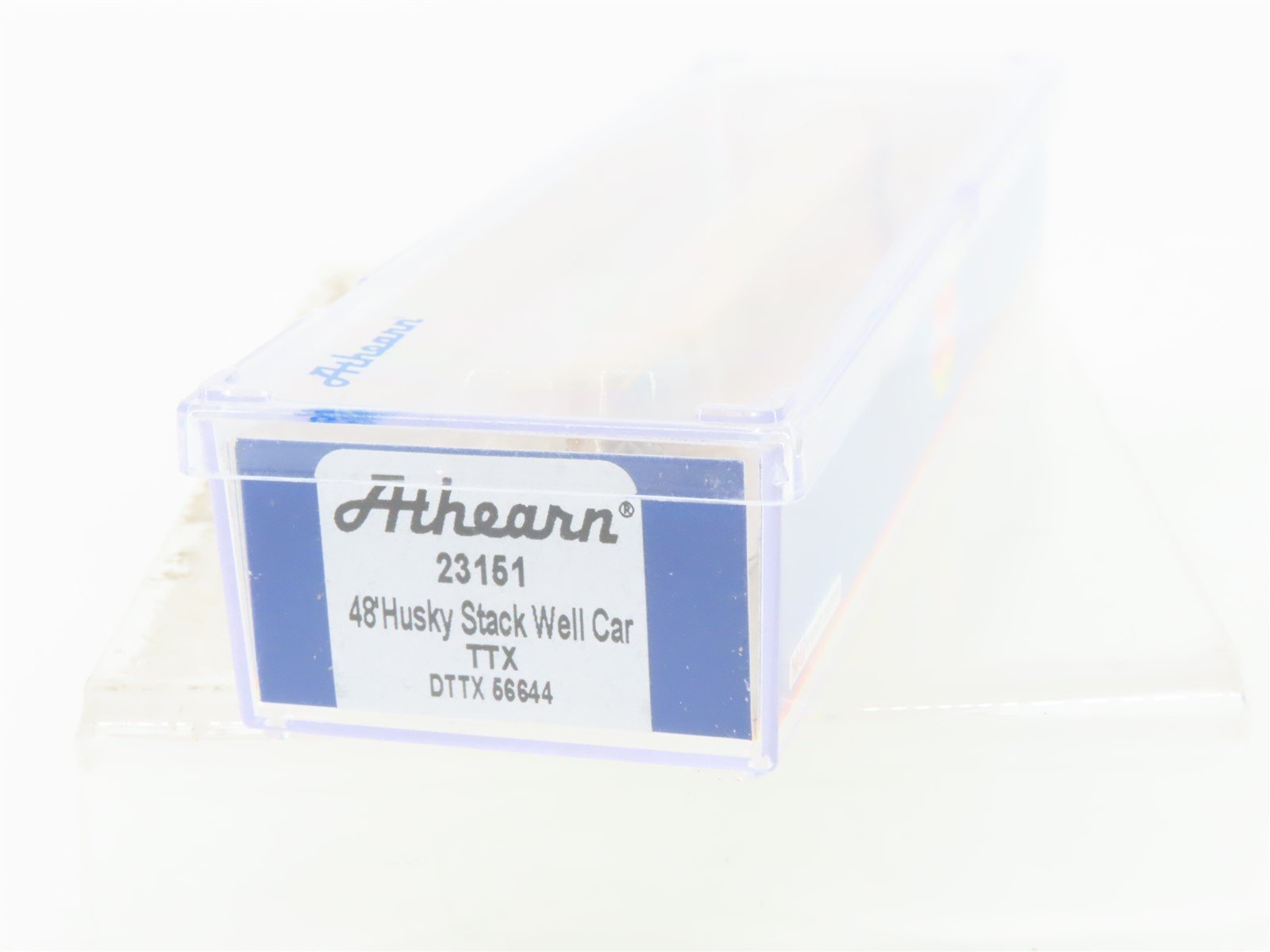 N Scale Athearn 23161 DTTX TTX 48' Husky Stack Well Car #56644
