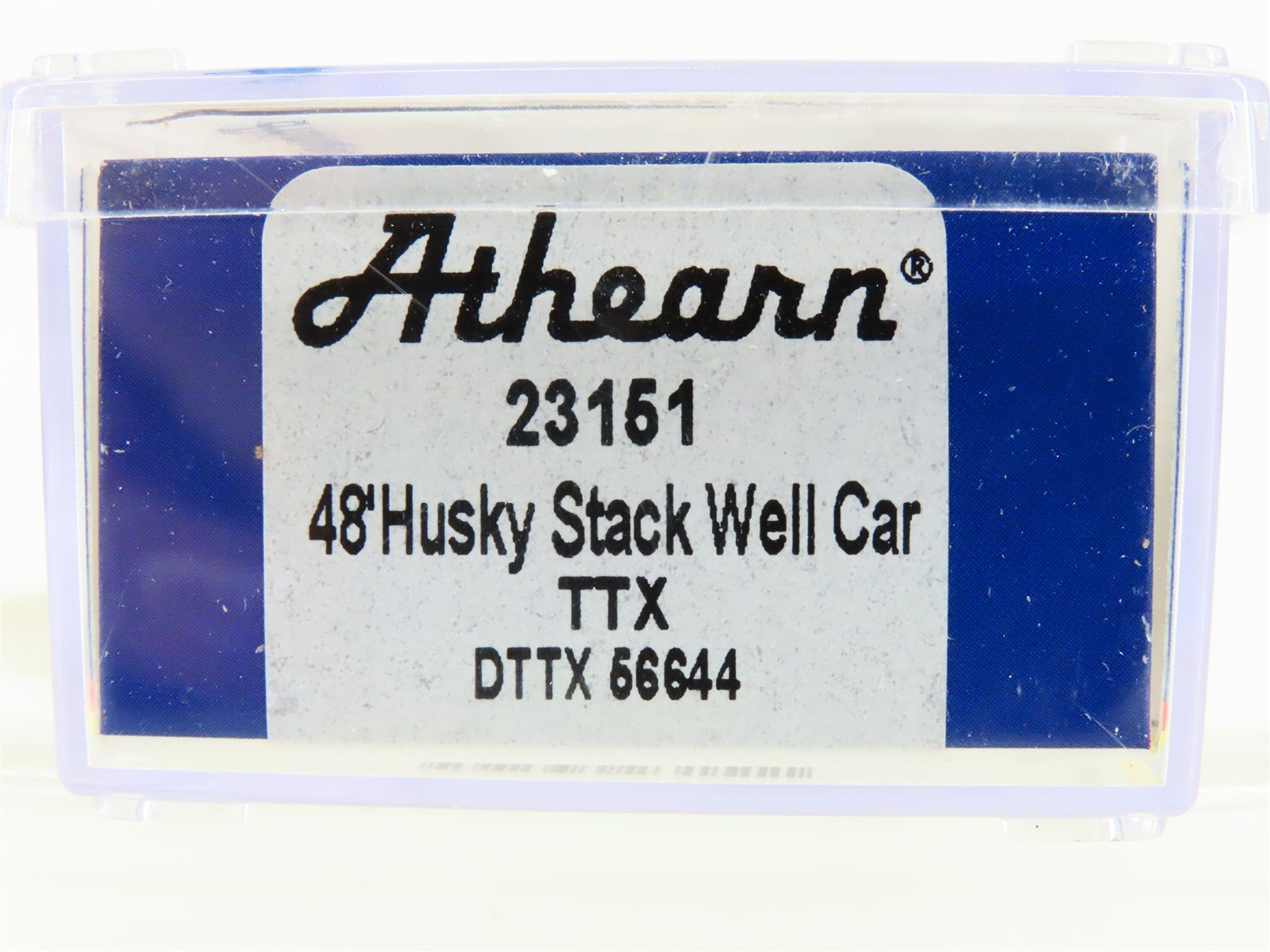 N Scale Athearn 23161 DTTX TTX 48' Husky Stack Well Car #56644