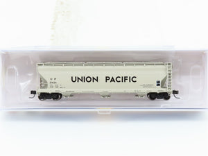 N Scale Athearn ATH7881 UP Union Pacific ACF 4600 3-Bay Covered Hopper #21424