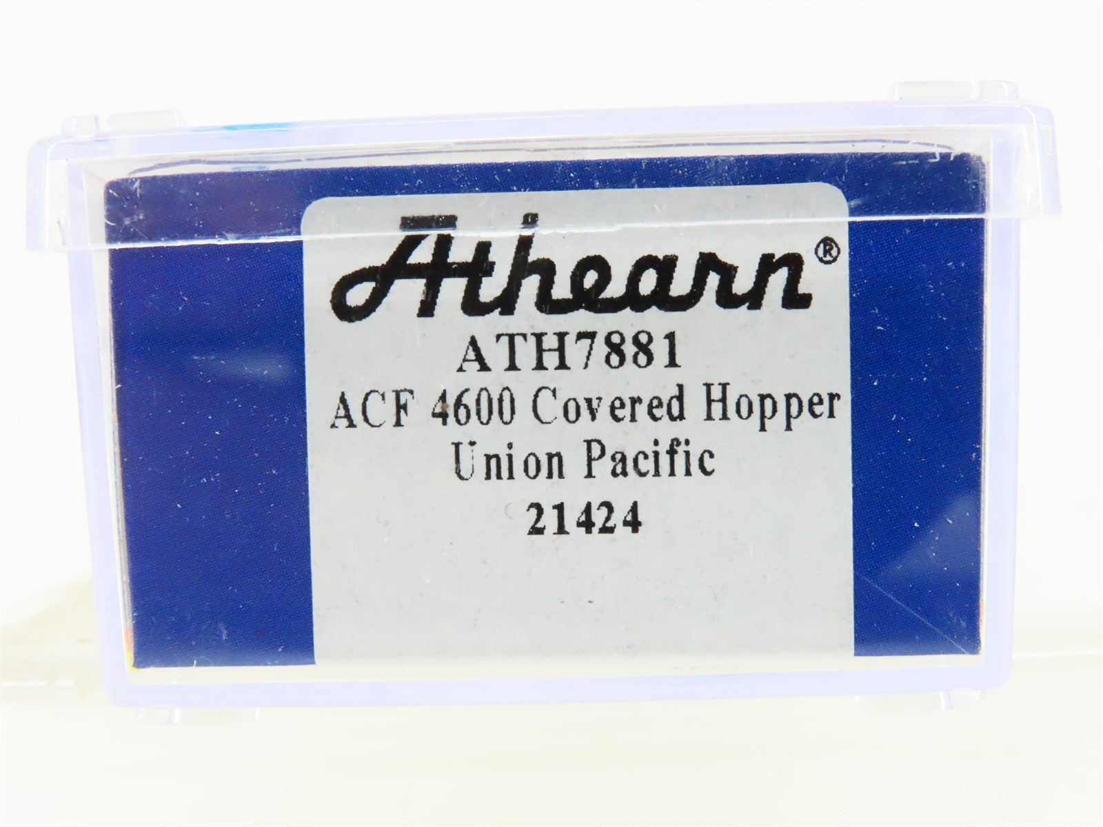 N Scale Athearn ATH7881 UP Union Pacific ACF 4600 3-Bay Covered Hopper #21424