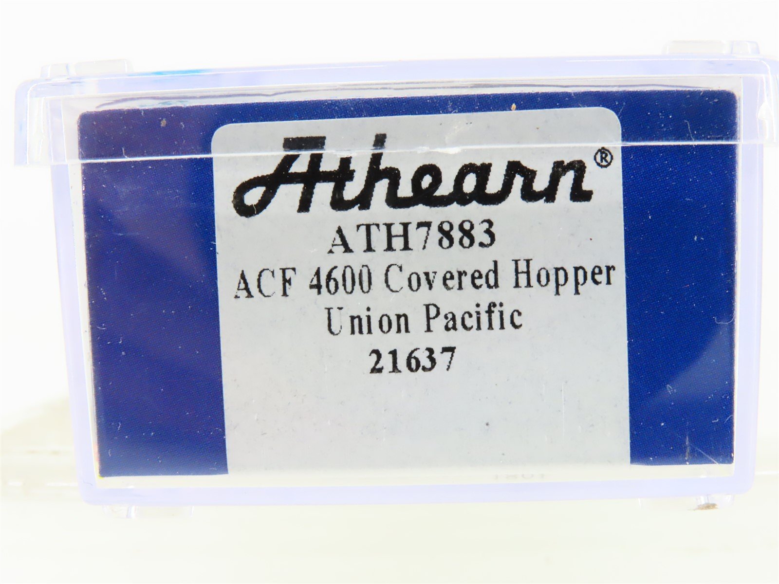 N Scale Athearn ATH7883 UP Union Pacific ACF 4600 3-Bay Covered Hopper #21637