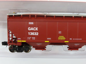 N Scaletrains.com SXT31390 Rivet Counter GACX GATX 3-Bay Covered Hopper #13632