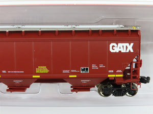 N Scaletrains.com SXT31390 Rivet Counter GACX GATX 3-Bay Covered Hopper #13632