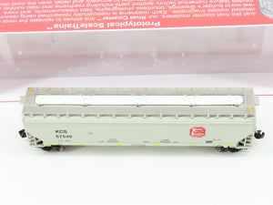 N Scaletrains.com SXT31406 KCS Kansas City Southern 3-Bay Covered Hopper #67546