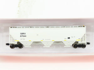 N Scaletrains.com SXT31391 GBRX Greenbrier Leasing 3-Bay Covered Hopper #67044