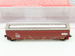 N Scaletrains.com SXT31389 Rivet Counter GACX GATX 3-Bay Covered Hopper #13598