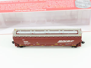 N Scaletrains.com SXT31362 BNSF Railway 3-Bay Covered Hopper #485791