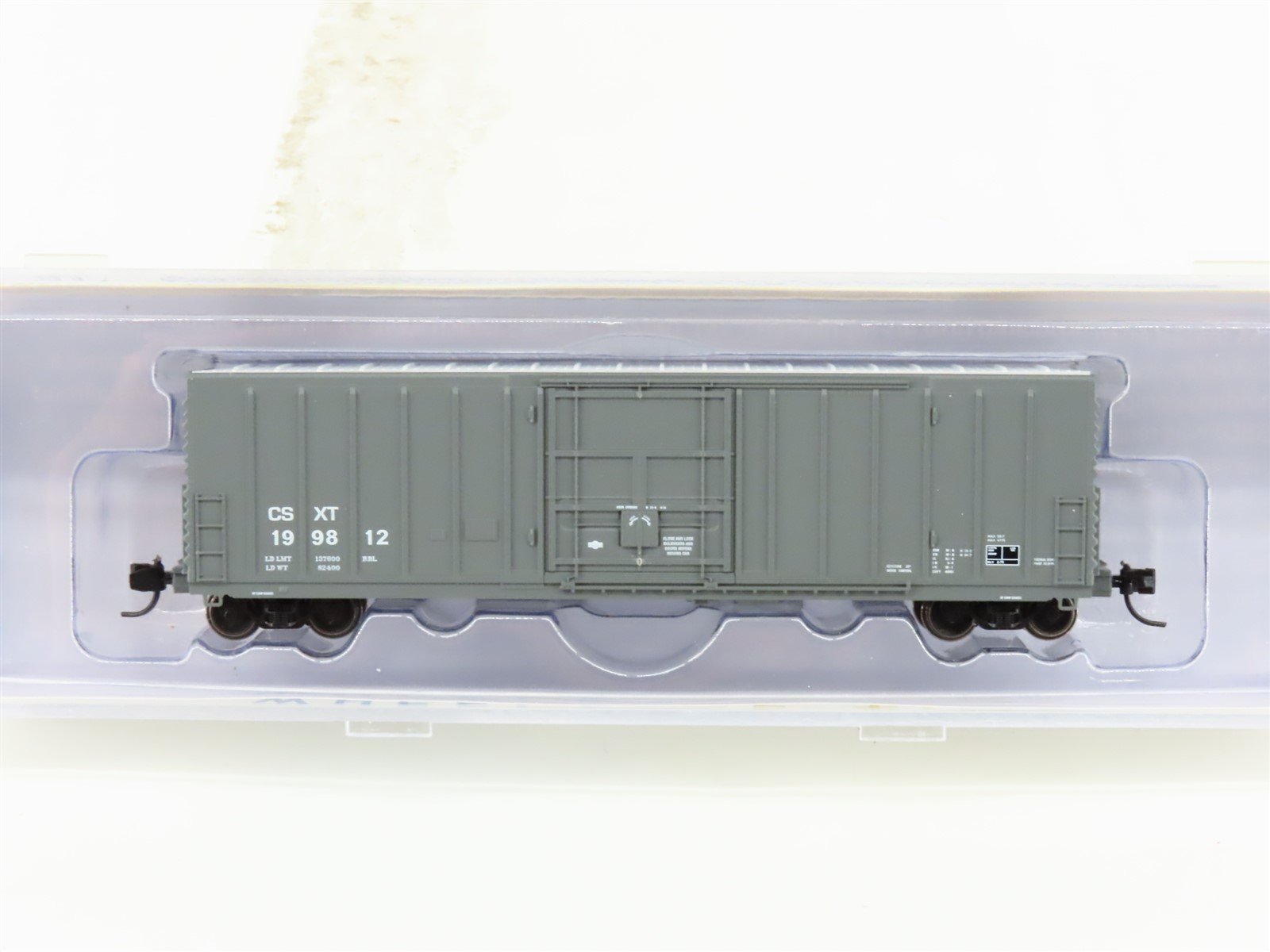 N Scale Wheels Of Time 61179 CSXT CSX Exterior Post Plug Door Box Car #199812
