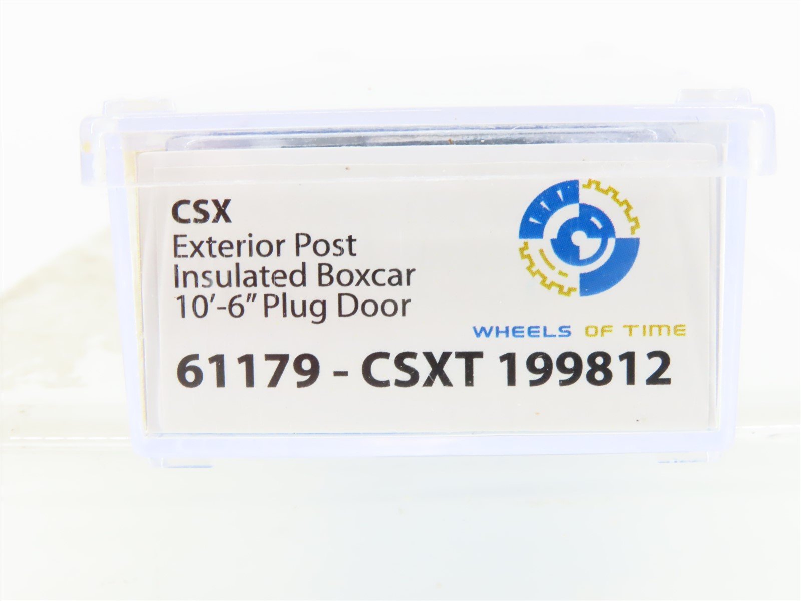 N Scale Wheels Of Time 61179 CSXT CSX Exterior Post Plug Door Box Car #199812
